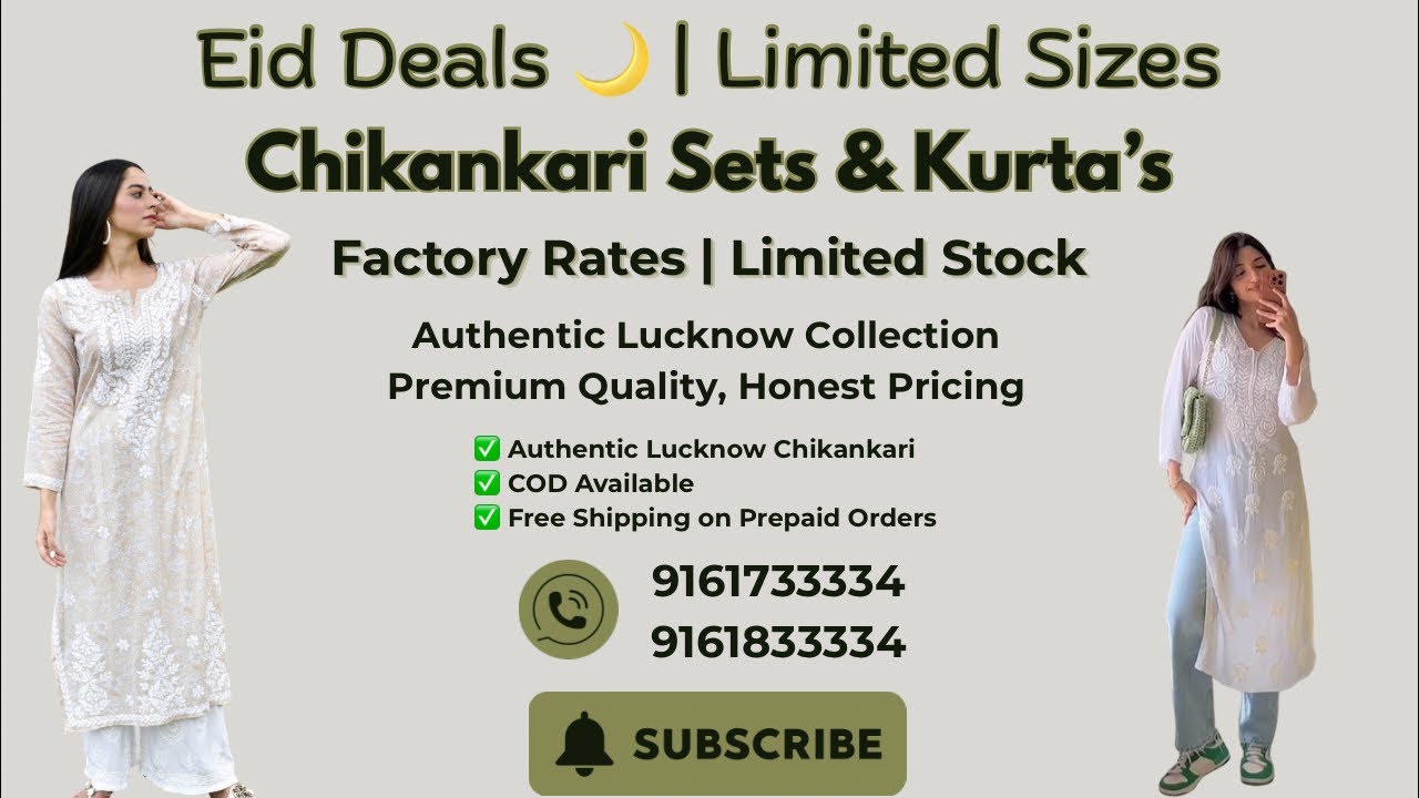 Eid Deals 🌙 | Limited Sizes Collection | LIVE