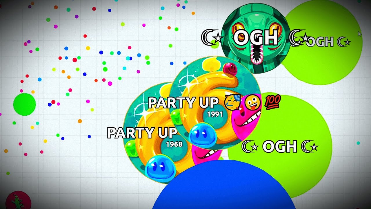 IT'S PARTY TIME ! 🎉| Epic Agar.io Solo Gameplay (NA FFA)
