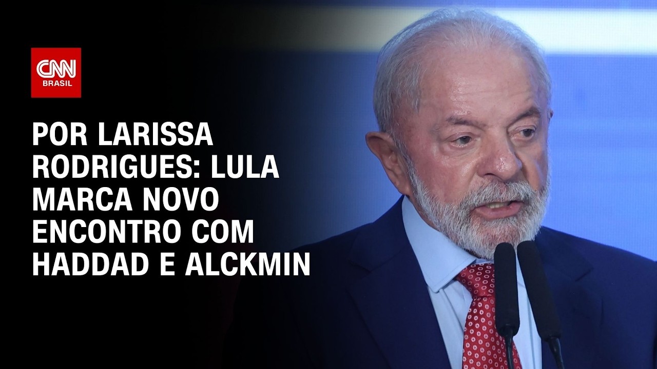 Lula marca novo encontro com Haddad e Alckmin | CNN 360°