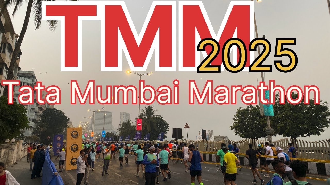 Tata Mumbai Marathon 2025 | Full Experience Vlog | टाटा मुंबई मैराथान