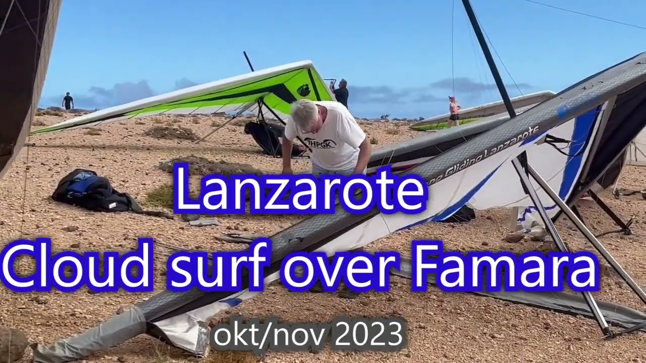 Hang gliding Lanzarote