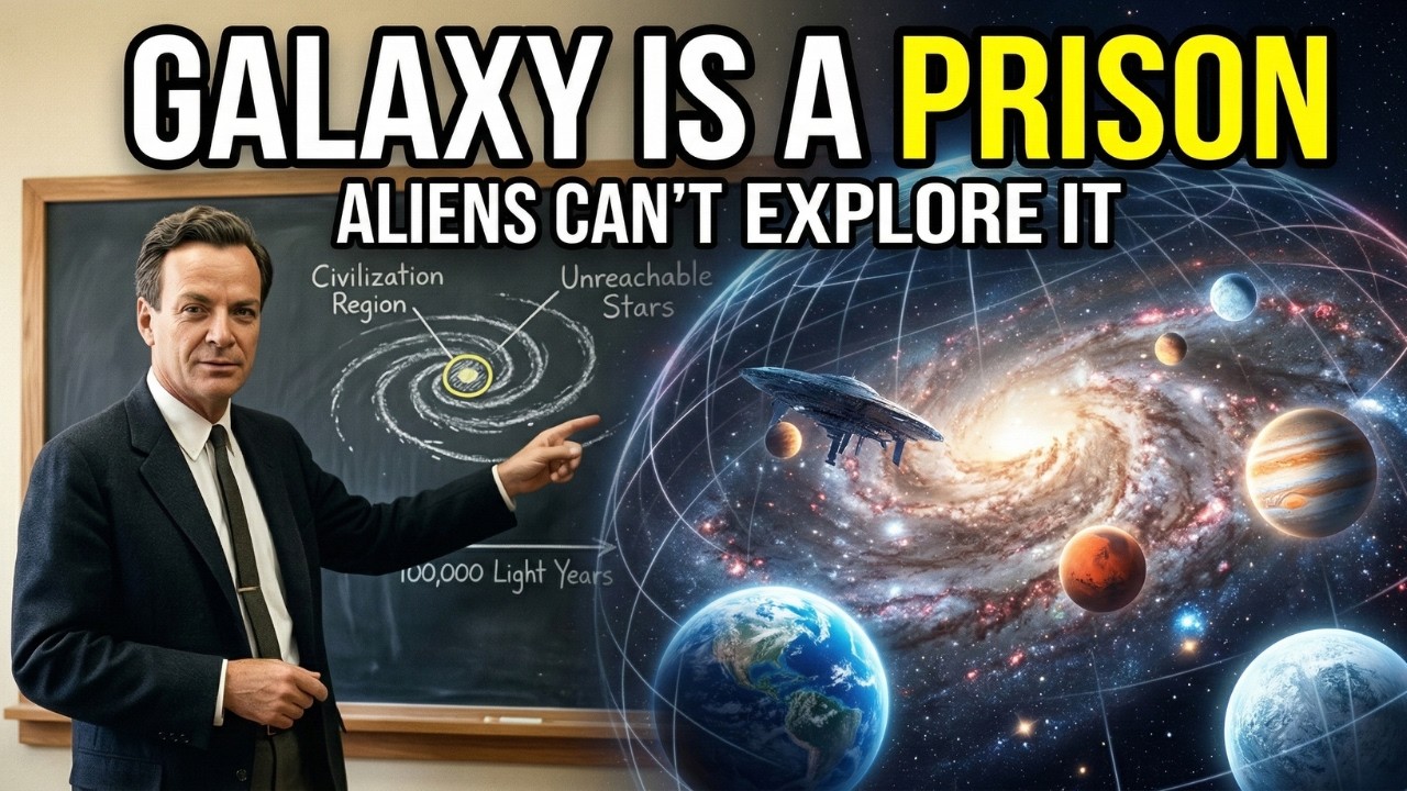 Feynman Explained Why No Alien Civilization Can Explore the Whole Galaxy