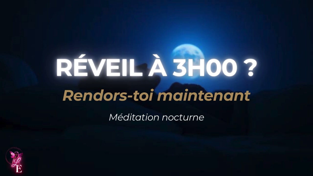 Réveils nocturnes ? Méditation pour se rendormir rapidement | Insomnie & anxiété nocturne