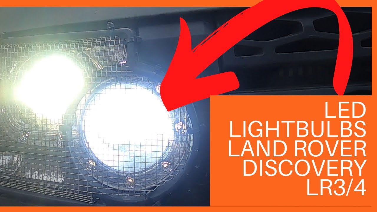 H7 lights to LED lights LR3/4 Discovery Overland Rig