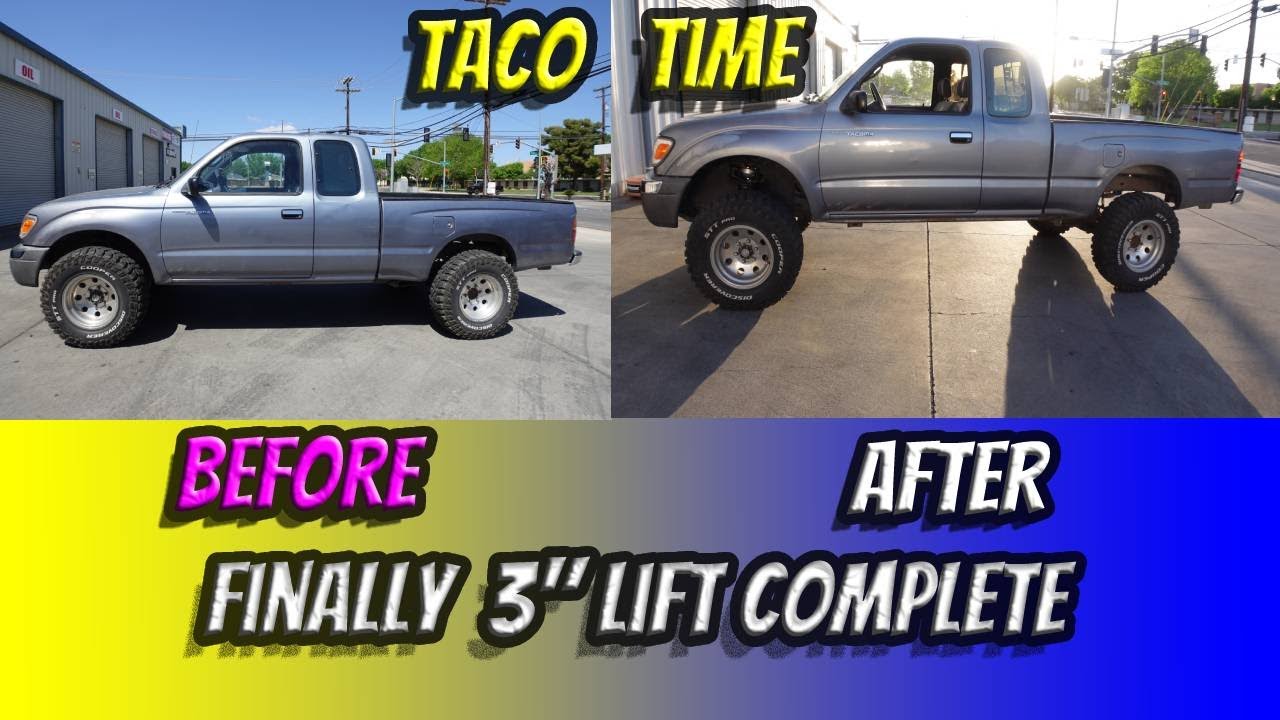 First Gen Tacoma Gets 3 Inches In The Rear. Leaf Spring Install Part 3/3