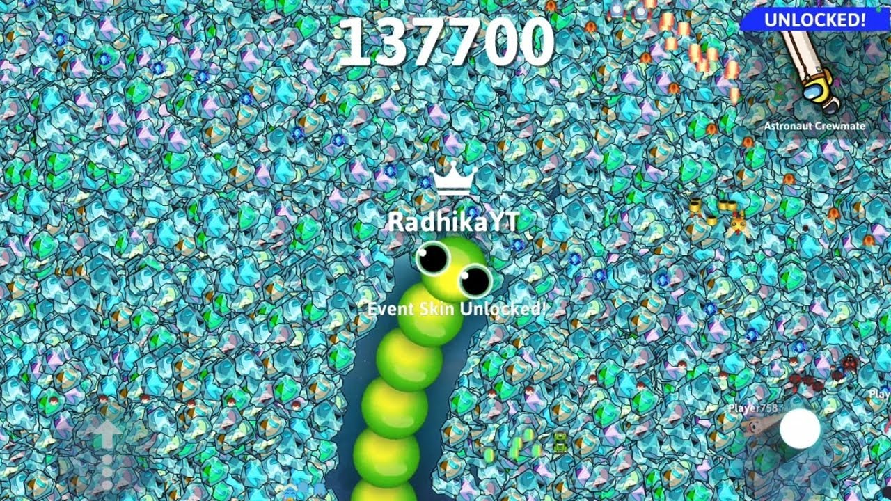 SNAKE.IO 🐍 I TELEPORT TO EAT HUGE SATISFACTION SCORE HERE 🐍 BEST EPIC SNAKE IO GAMEPLAY 🐍 #games