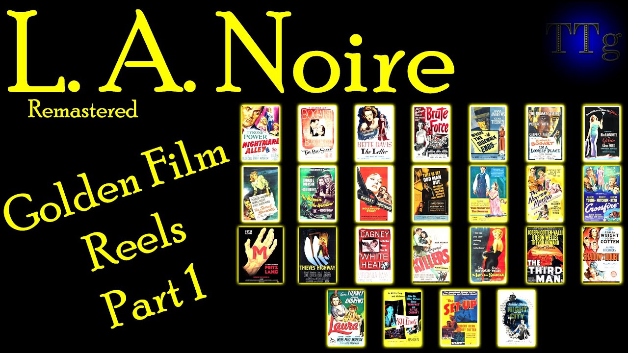 L.A. Noire Collectibles - Golden Film Reels - Part 1