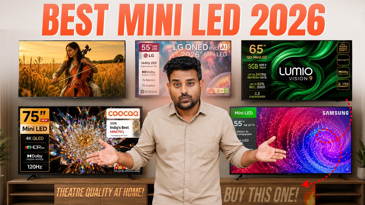 BEST Mini LED TVs 2026 | Top 6 TVs Ranked! 🔥