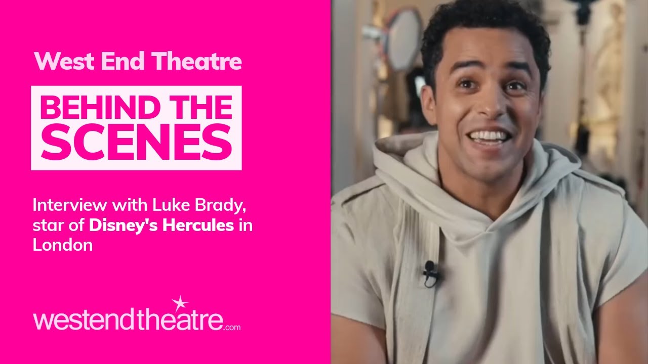 Disney's Hercules - Interview with Luke Brady star of Hercules in London