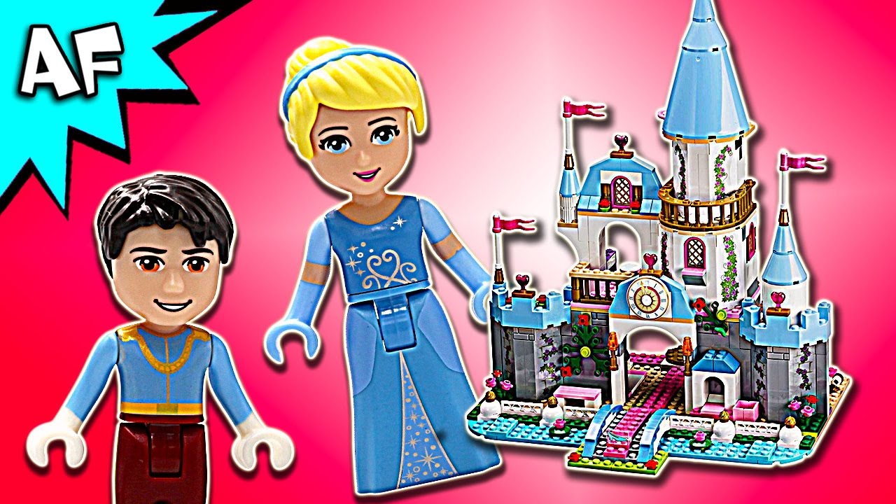 Lego Disney Princess CINDERELLA's Romantic Castle 41055 Speed Build