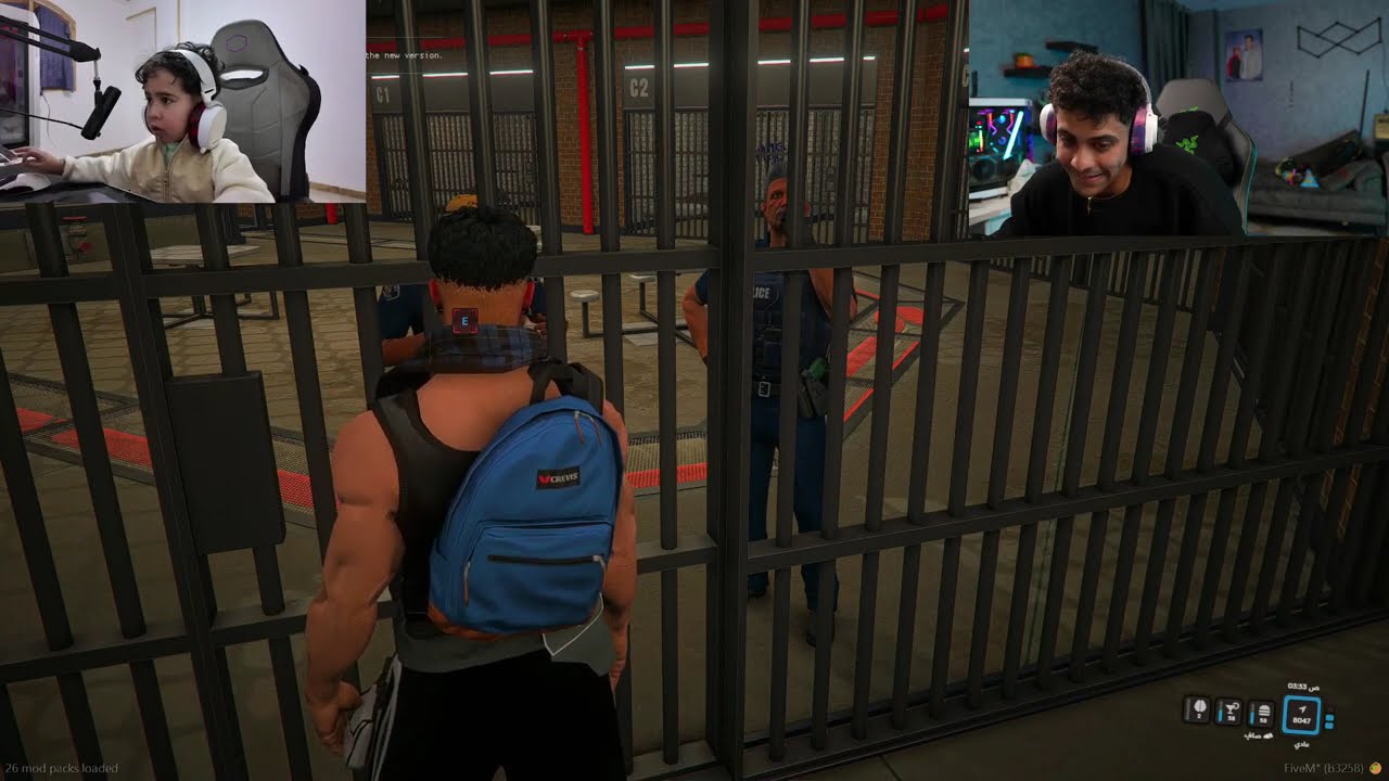 دوشا بيلعب مع سيد gtav