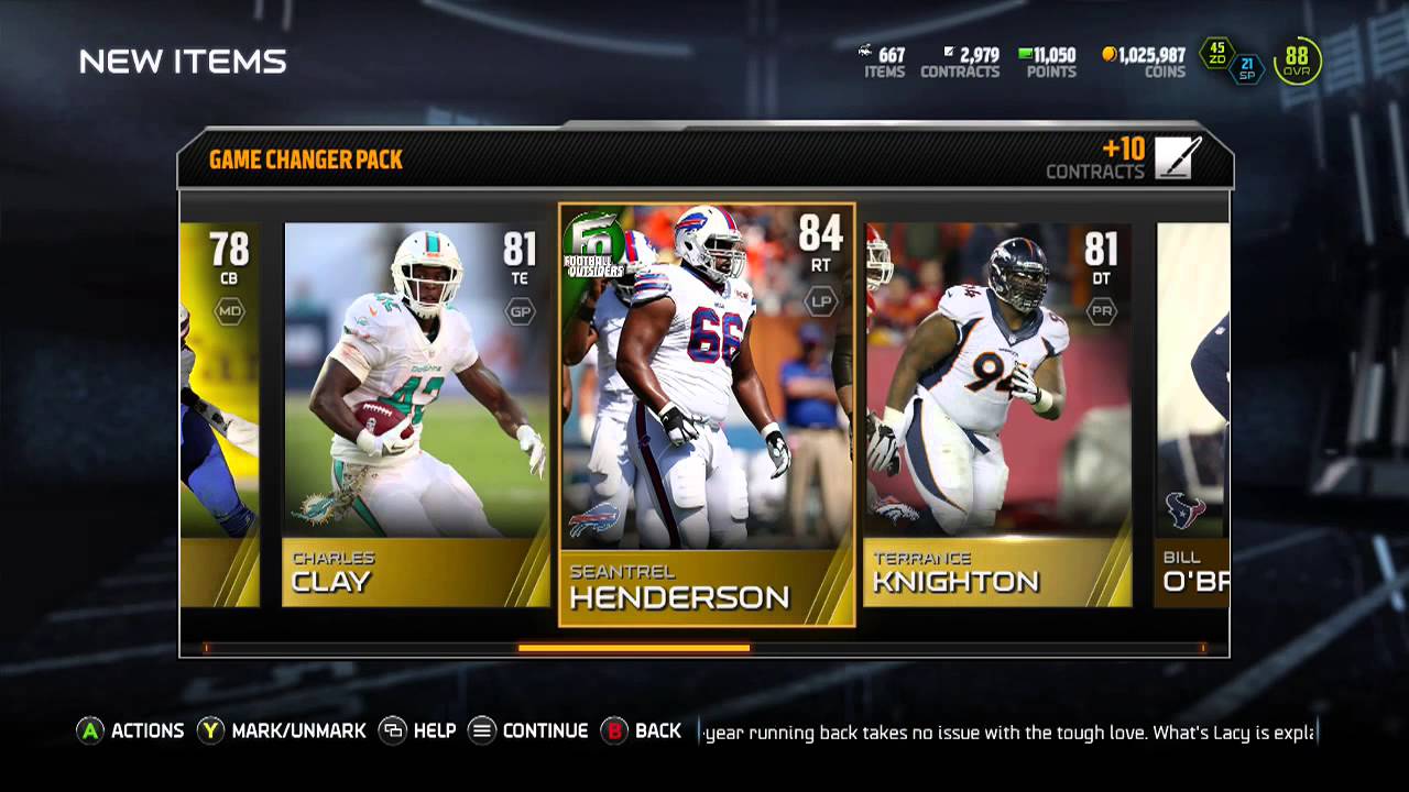 Madden 15 Pack Opening - GAME CHANGER PACKS ARE FULL OF ELITES!