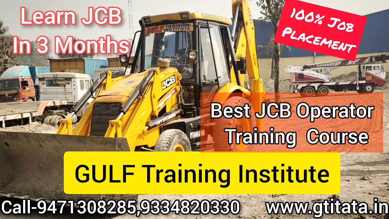 Learn JCB | Best JCB Training Institute | Best JCB Training Course | Best JCB  Operator Training|GTI