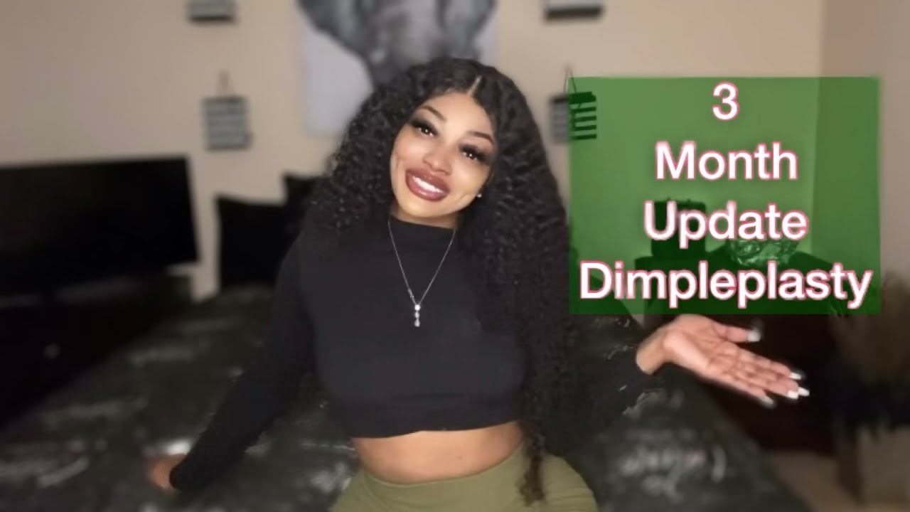 Dimpleplasty 3 month update!!! Am I done healing???