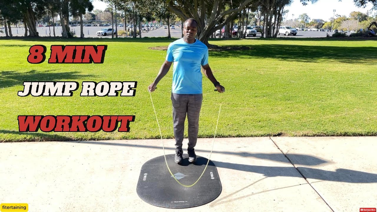 8-Minute  Jump Rope Workout To Lose Weight