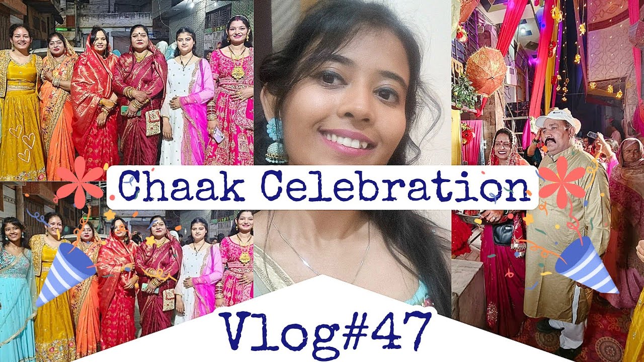 Chaak Celebration (Shaadi Vala Ghar) || Haryanvi Marriage || Hansi City || Vlog#47 || @RaineeNagora 
