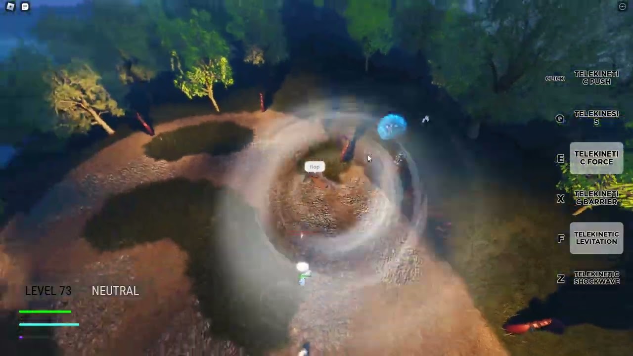 tka (roblox) Telekinesis Gameplay