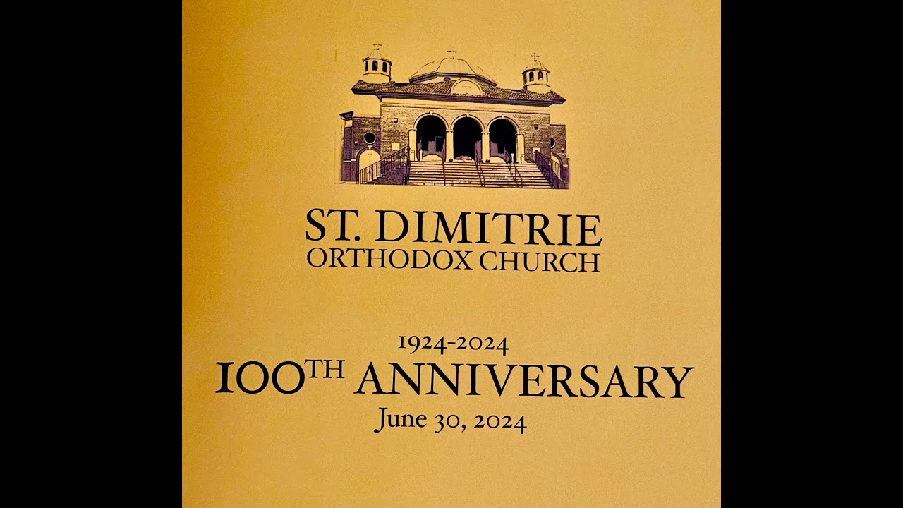 Dini Trandu - St. Dimitrie Orthodox Church - 100 years anniversary 1924-2024