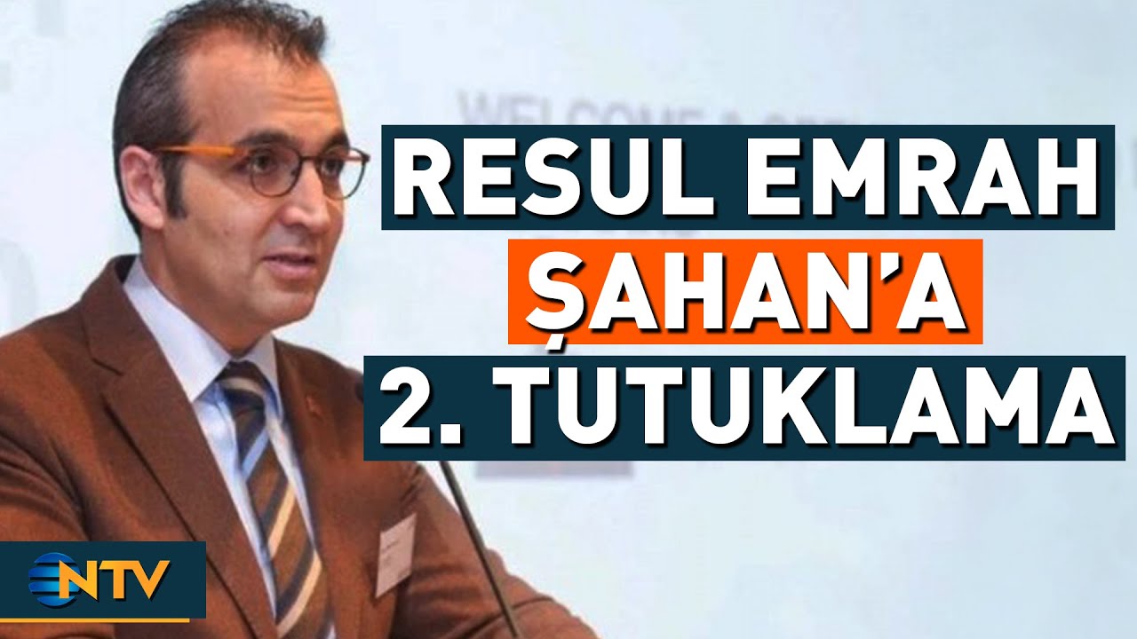 G&ouml;revinden Uzaklaştırılan Şişli Belediye Başkanı Resul Emrah Şahan'a 2. Tutuklama | NTV