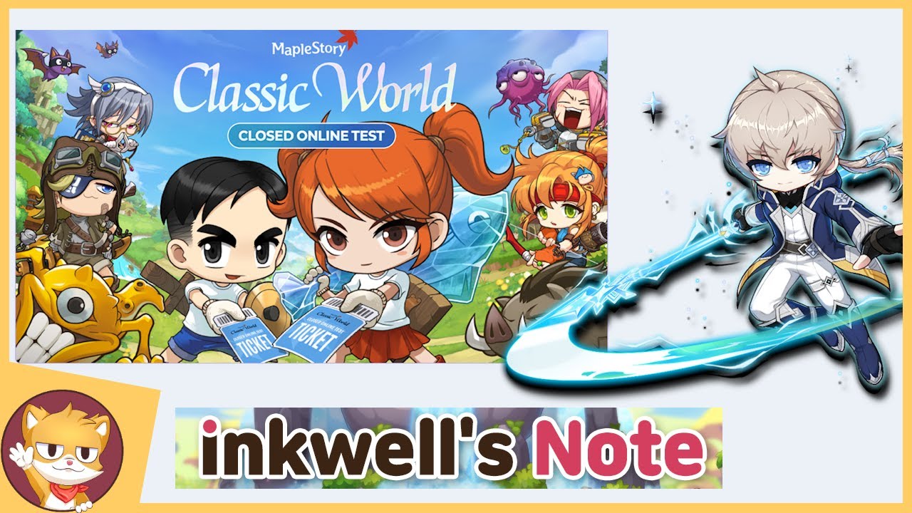 Classic World Online Play Test | Erel Class | & More | MapleStory Global Update Note