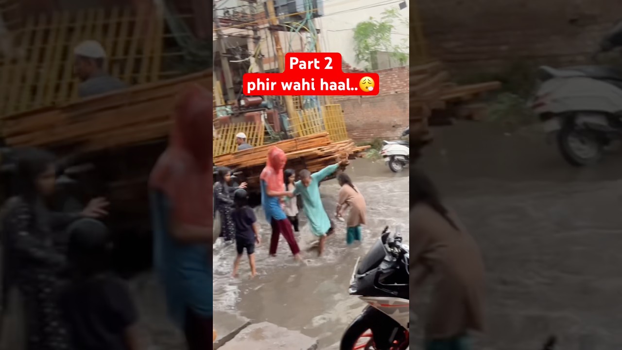 Part 2 | Saharanpur Wood City 😢 Ye Flood Nahi, Road Ki Problem Hai #saharanpur #roadsafety #shorts