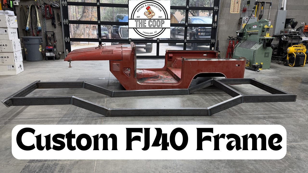 Back in the Shop: FJ40 Frame Work