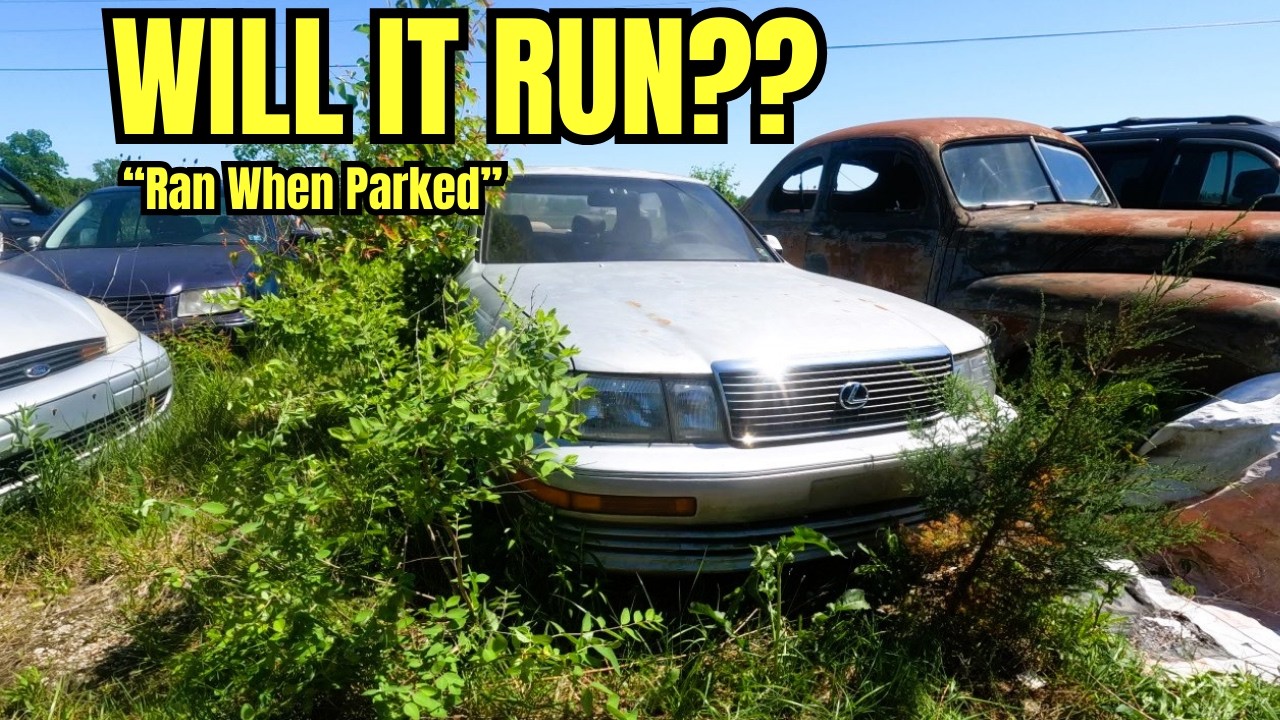 $500 Sleeper Lexus REVIVAL! Will it Run & Drive after 10 Years!?
