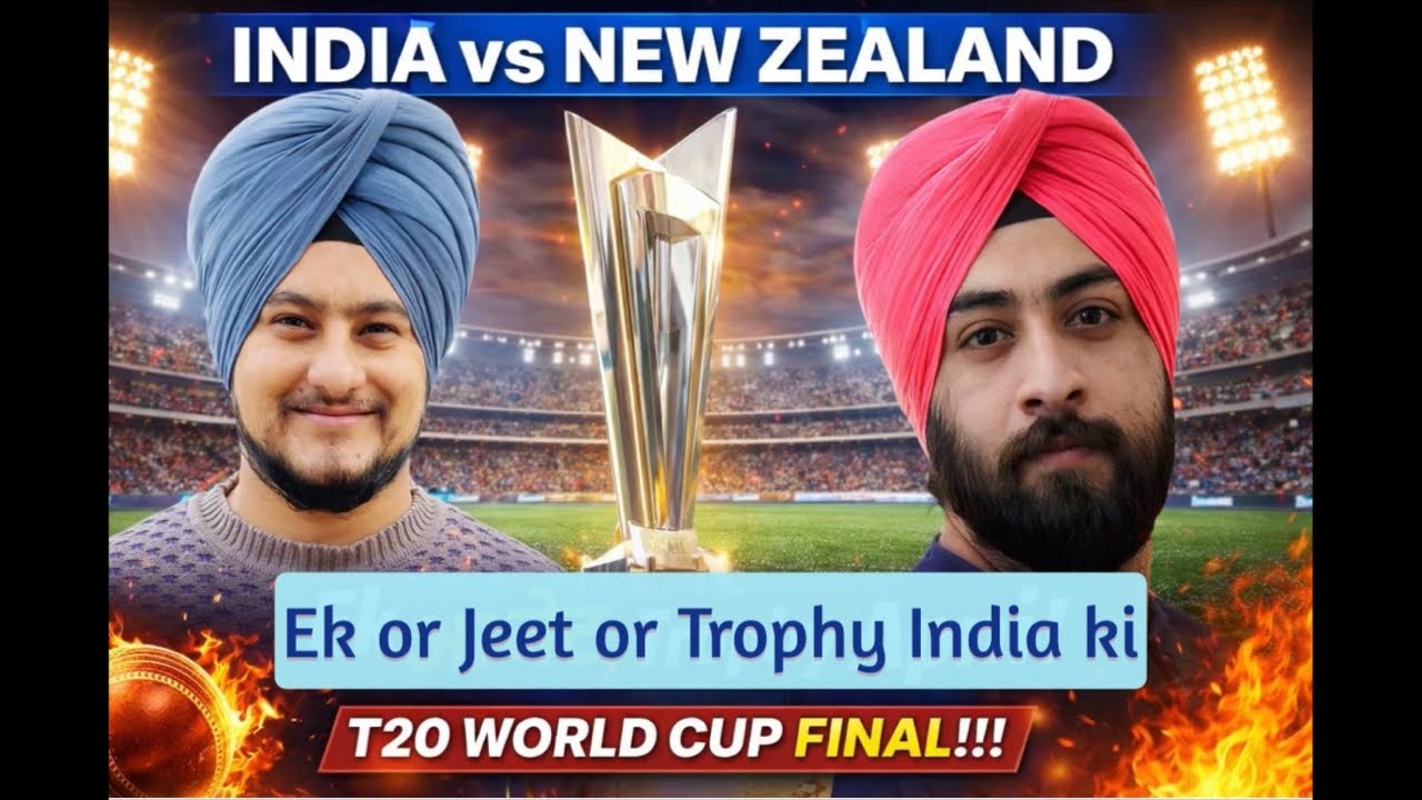 Big Final, India vs Newzealand 🏆 | t20worldcup final