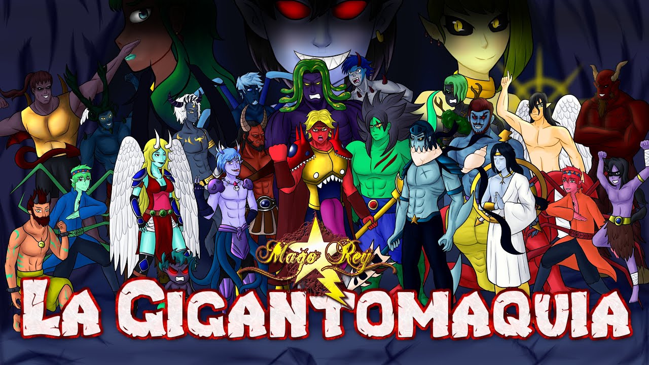 LA GIGANTOMAQUIA  / PARODIA MITOLÓGICA / MAGO REY
