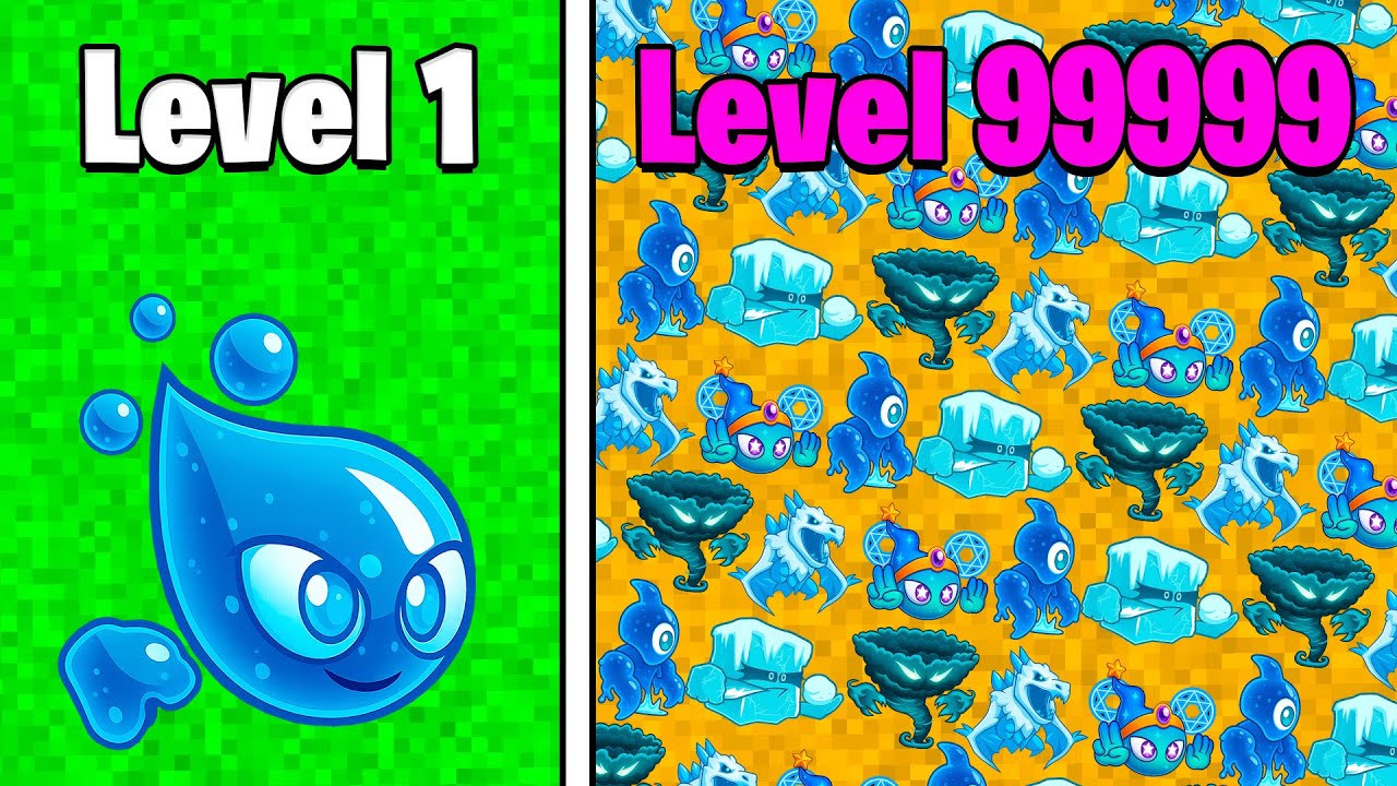COR AZUL DECIDE MEU TIME NO ELEMENTAL MONSTER MERGE!