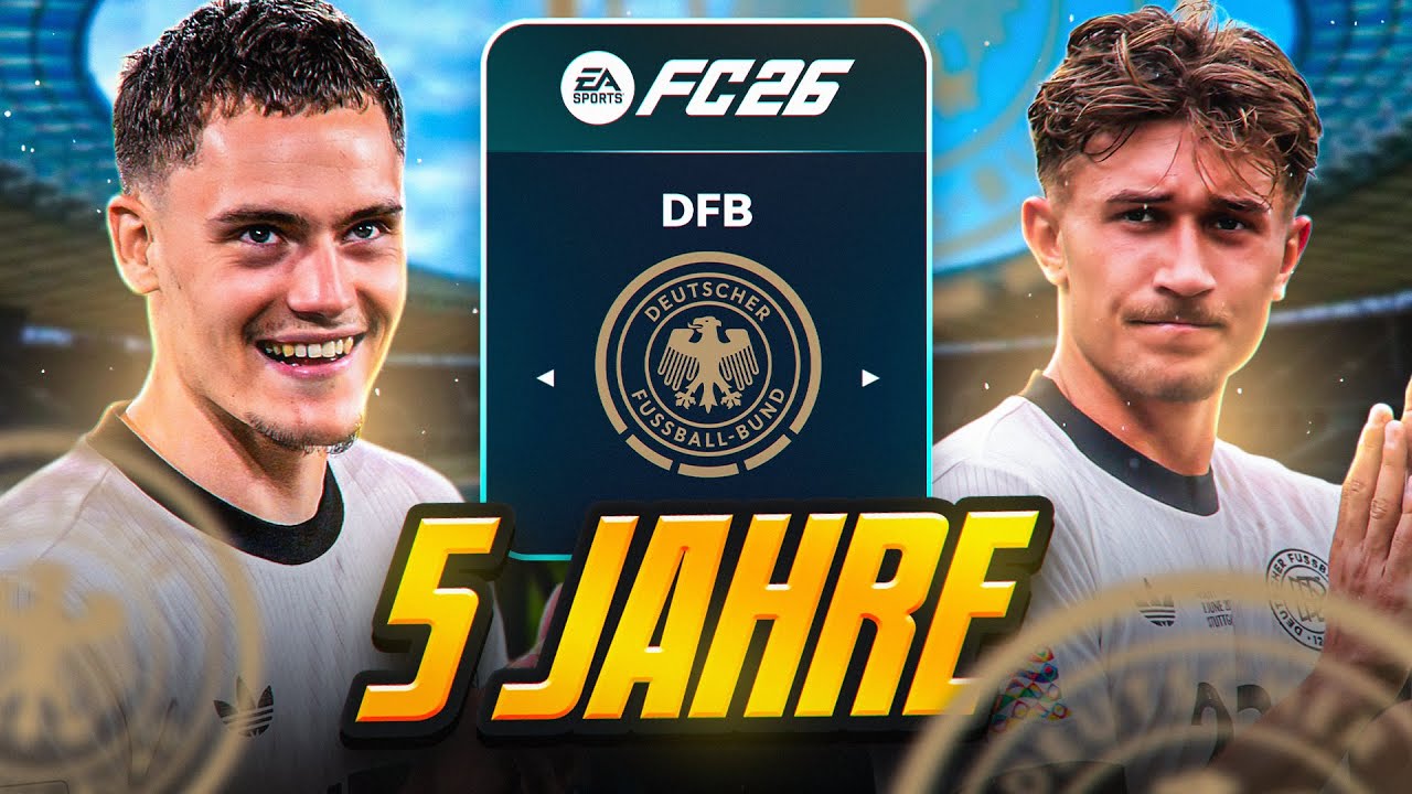 ICH ÜBERNEHME die DEUTSCHE NATIONALMANNSCHAFT für 5 Jahre… FC 26 Karrieremodus 🏆👀