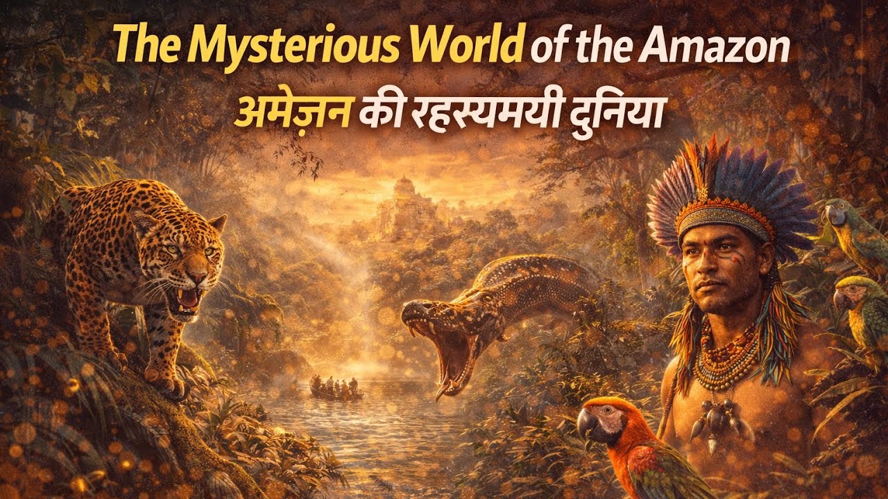 The Mysterious World of the Amazon 🤔😱 अमेज़न की रहस्यमयी दुनिया 🧐🙏🏻👍🏻