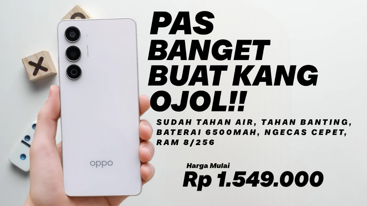 PILIHAN PAS, RAM 8/256 GB, 6500MAH - HP TAHAN AIR UNTUK OJOL