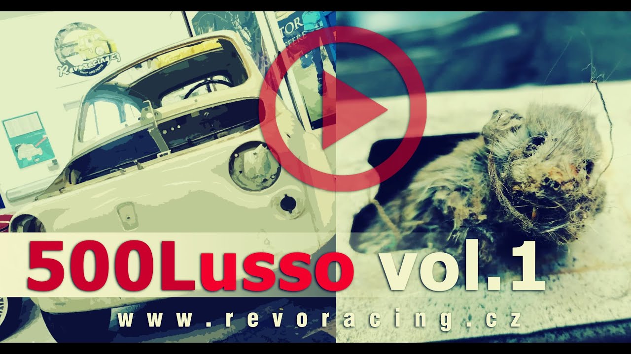 Renovace Fiatu 500Lusso vol. 1 – odstrojení, vyvaření podlahy a Italská krysa v tunelu topení
