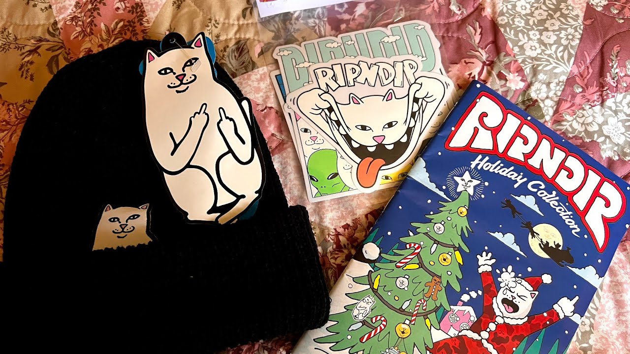 RIPNDIP Unboxing!!! 😾(ASMR)😾