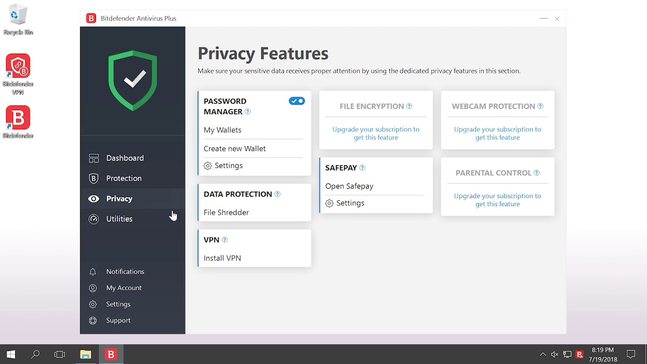 Bitdefender Antivirus Plus 2019 Review