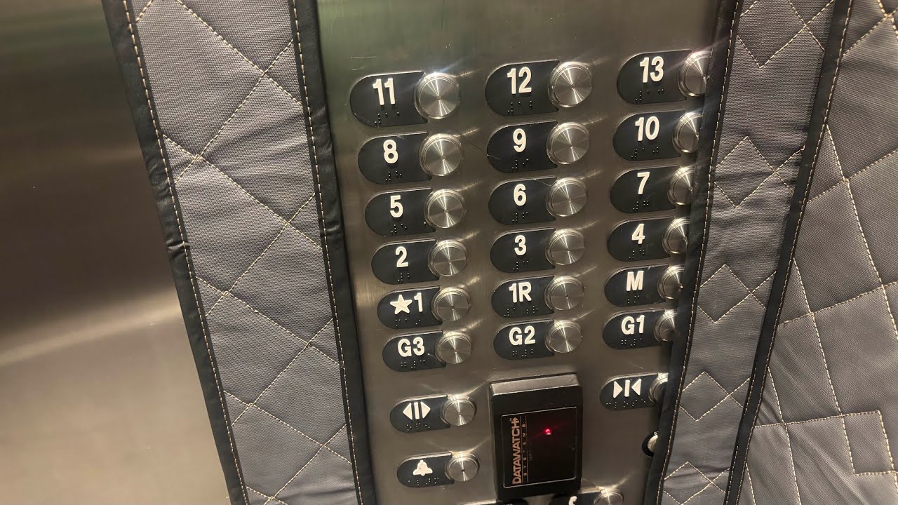 Otis Series 4 Service Elevator at The Liongate Apartment Building in Downtown Bethesda Maryland