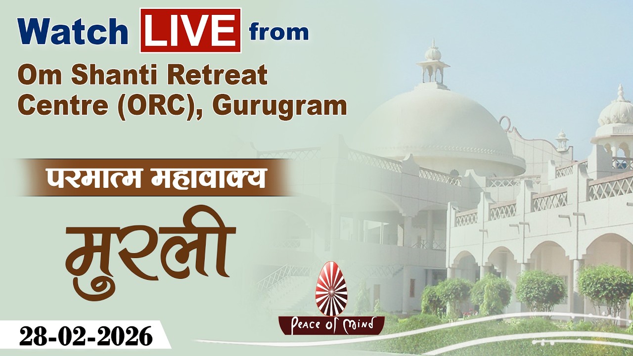 Watch LIVE: Let's spread the fragrance of LOVE - Let's create a LOVEFUL WORLD with Peace of Mind TV
