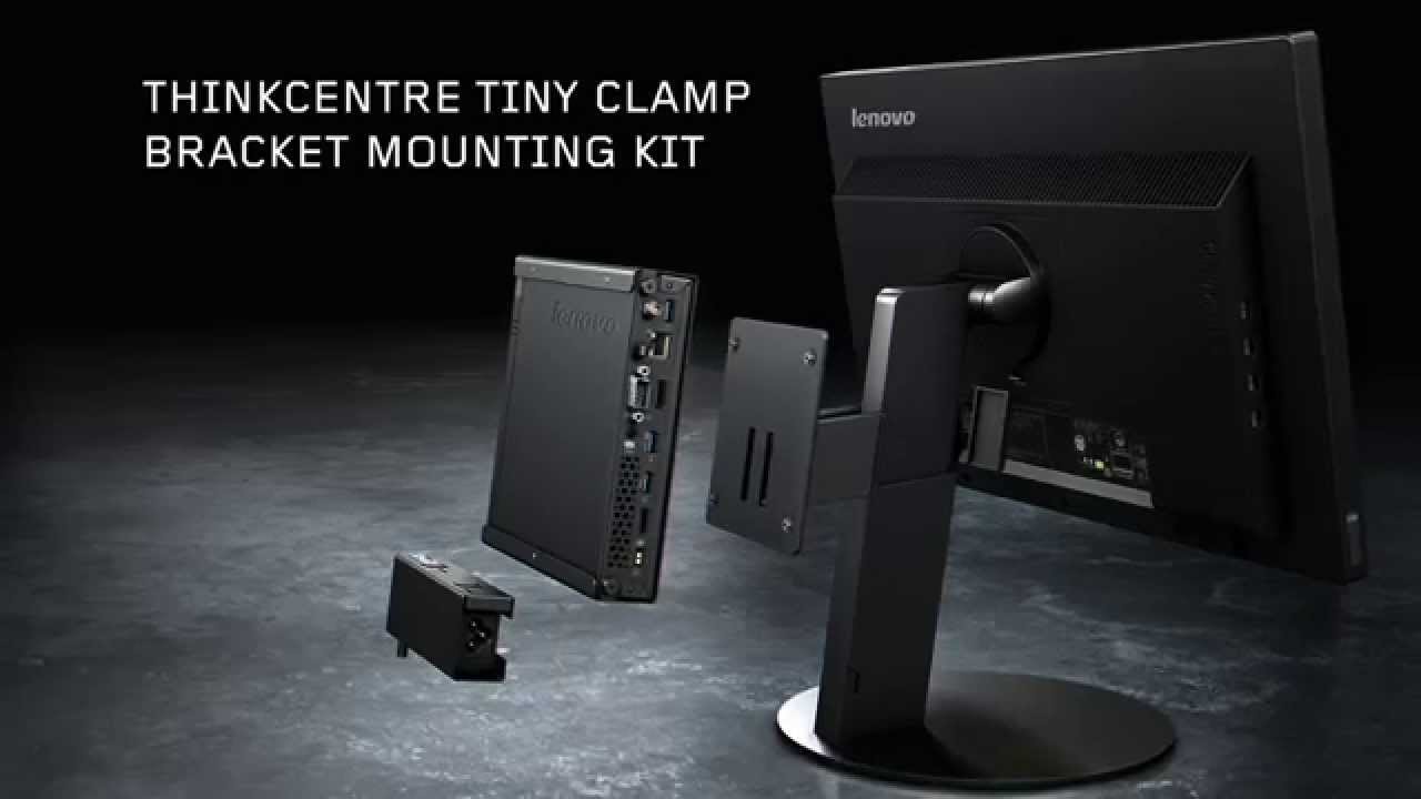 Think Innovation Minute: ThinkCentre Tiny Clamp Bracket Mounting Kit - EASY SETUP
