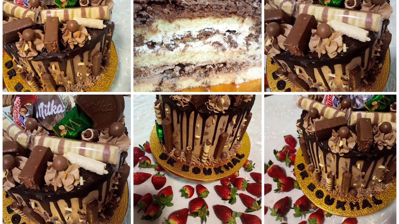 #layer_cake_chocolat#لاير-كيك#كاناش-مونطي#الطبقة-المقرمشة#youtube#gâteaux#يوتيوب#