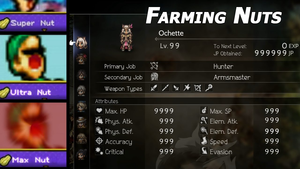 How To Properly Nut Your Travelers - Octopath Traveler II