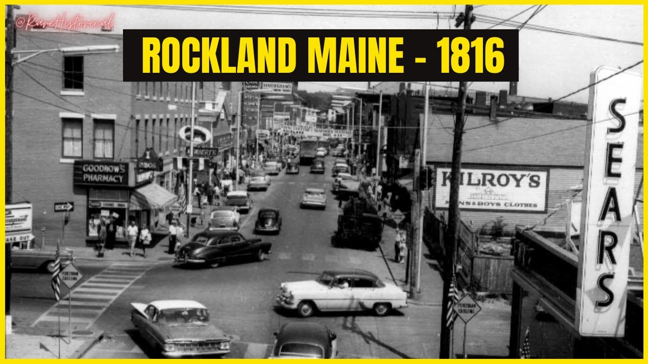 Rare old Pictures of Rockland Maine