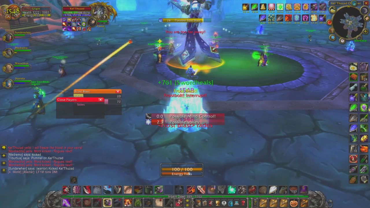 KT down and kingsfall loot