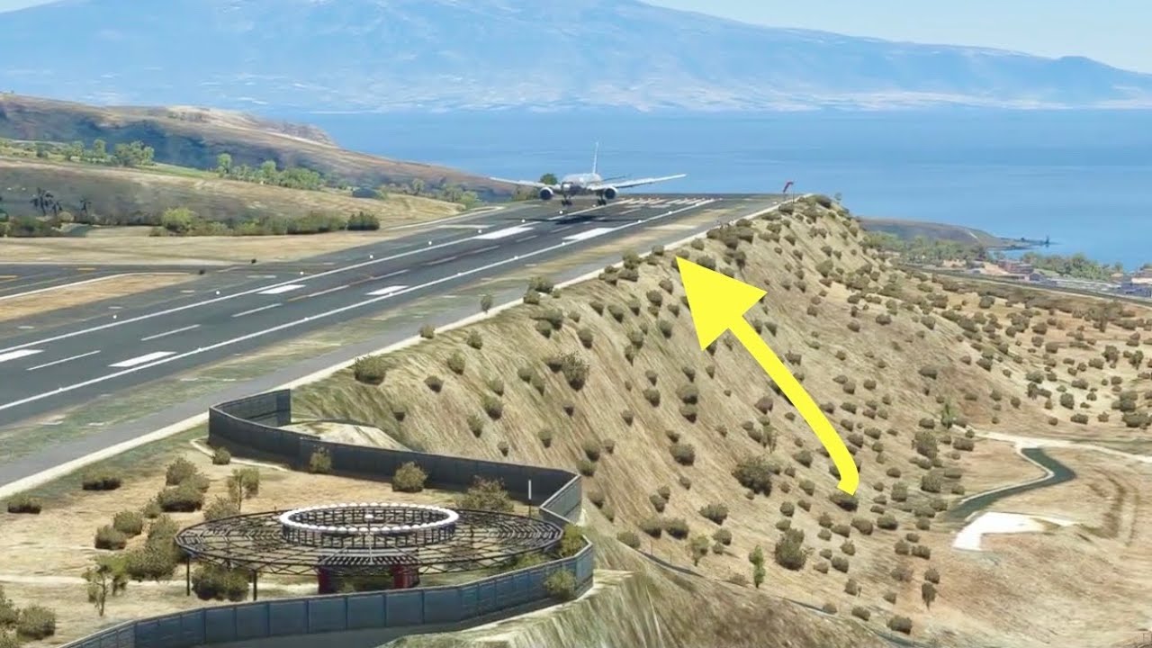 Don't Fall OFF The Cliff - La Gomera Airport