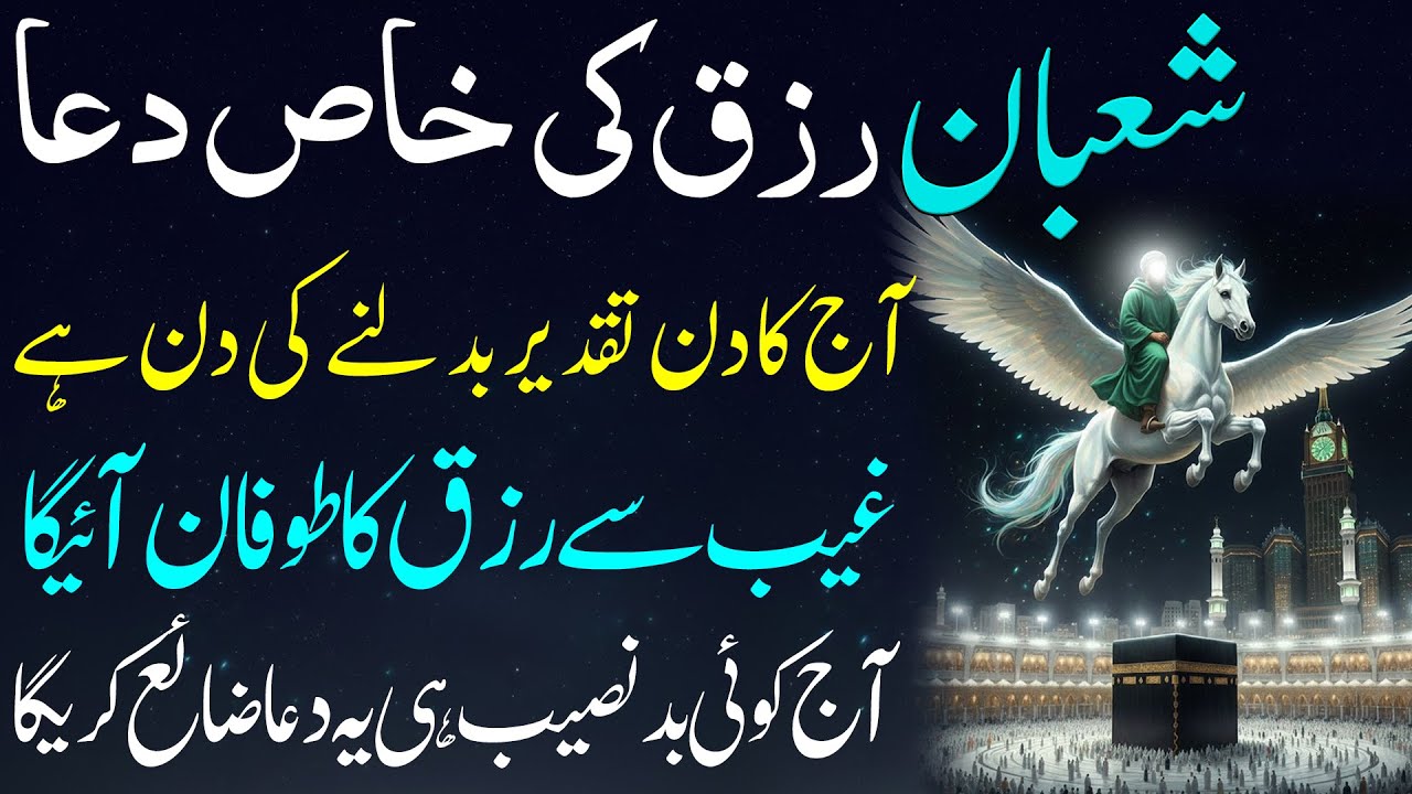 27 Rajab Shab-e-Meraj Ki Khas Dua | Aaj Ka Din Rizq Ka Toofan Ayega | Meraj Special Dua 🌙✨ for Rizq
