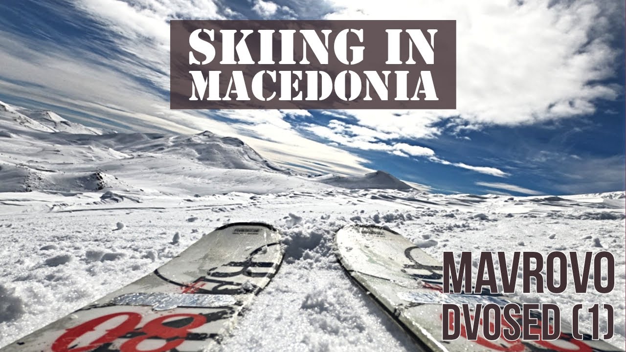 Skiing in Macedonia | Black Slope Dvosed (1) in Mavrovo