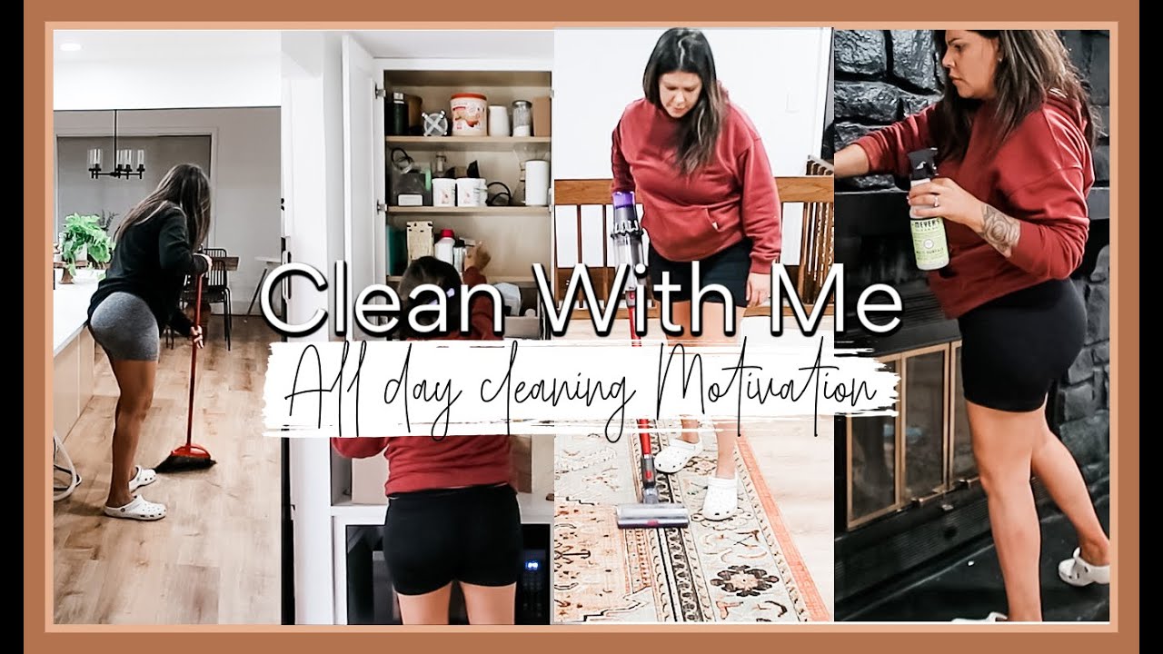 🍁NEW🍁All Day Clean With Me 🍂 Cleaning Motivation Fall 2022