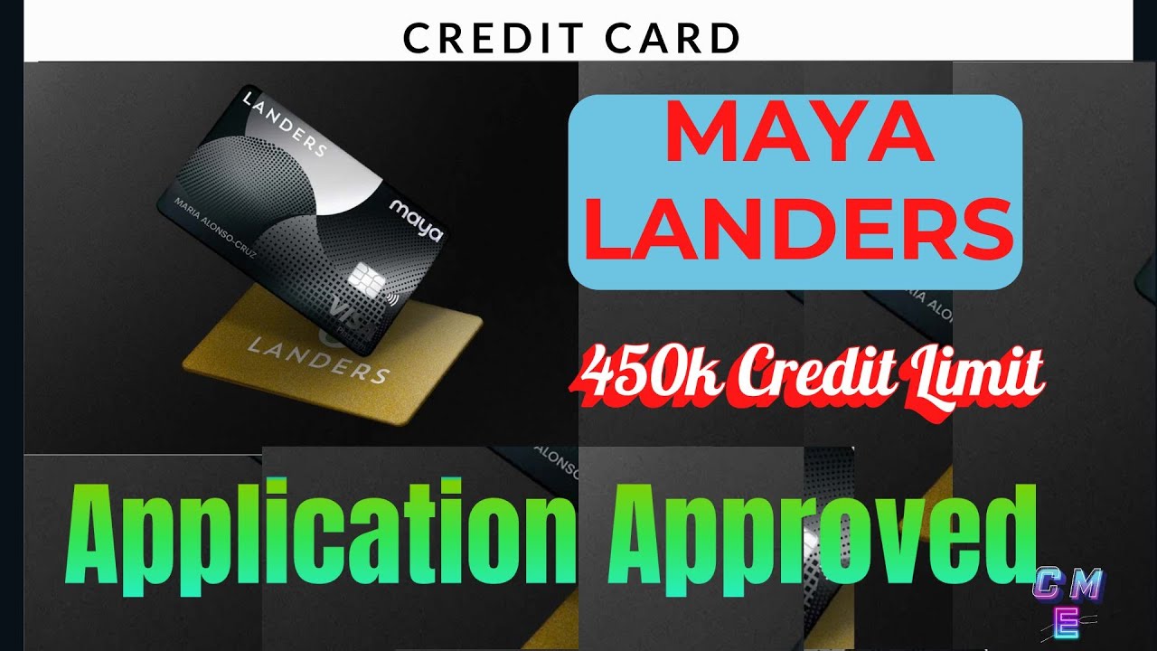 Maya Landers Credit Card Application Approved I 450K Credit Limit