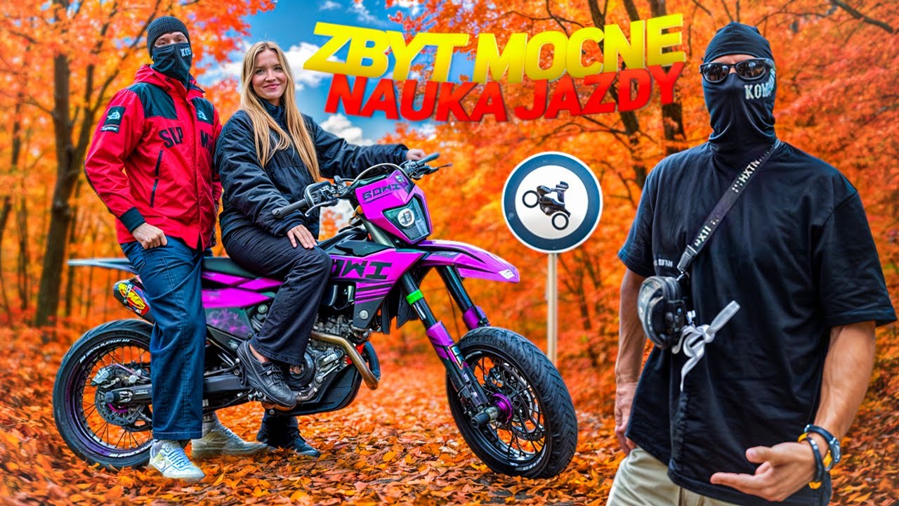 UCZĘ ZBYT MOCNE JEŹDZIĆ NA JEDNYM KOLE