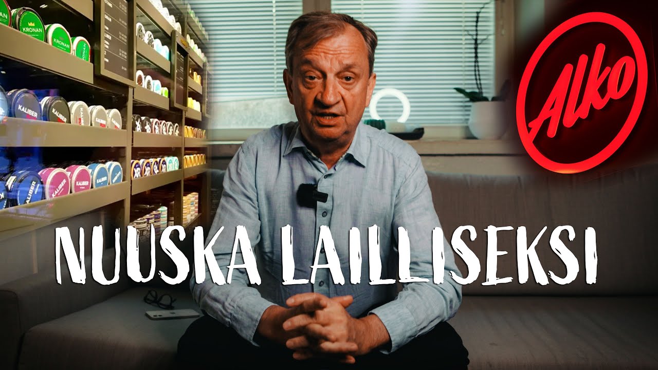 Viinit ruokakauppoihin ja nuuska lailliseksi!